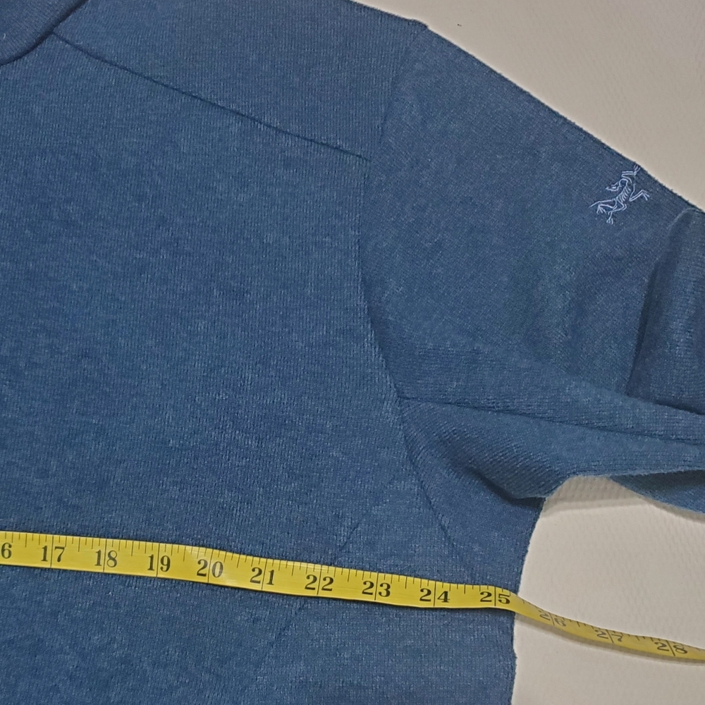 Arc'teryx Full Zip Knit Fleece Jacket Dark Teal Mens XXL - Picture 7 of 9